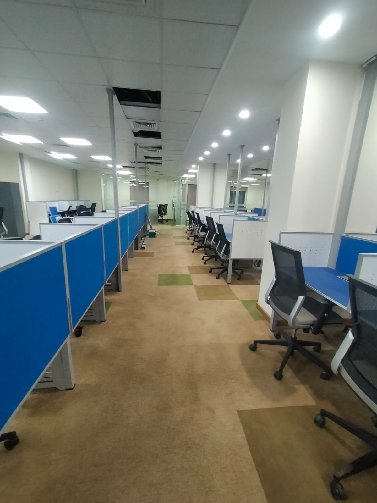 Silicon Waha call center office construction facility management by EliteTFM